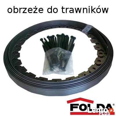 Obrzeże trawnikowe 10m + kołki mocujące 20szt. (komplet)