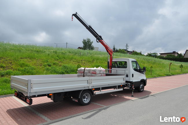 Żuraw dźwig HDS polski BEFARD na samochód dostawczy