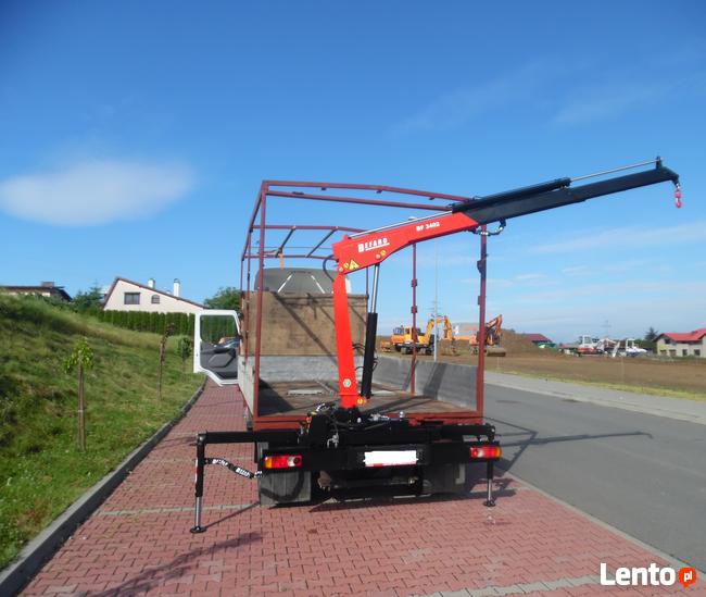Żuraw dźwig HDS polski BEFARD na samochód dostawczy