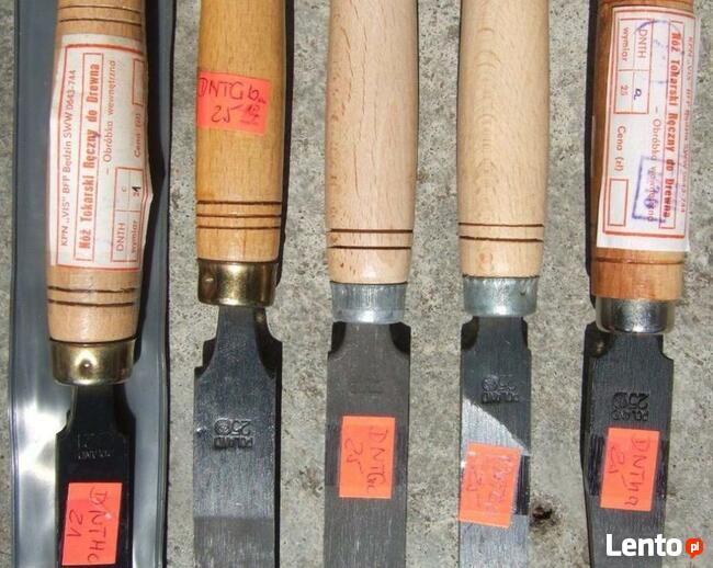 NÓŻ TOKARSKI RĘCZNY DO DREWNA TOCZENIA KRAJOWY DŁUTA 21 WIEL