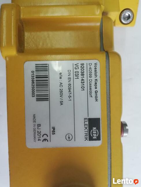 Wyłączniki linkowe ER5018-021M aluminiowy 2NC 1NO