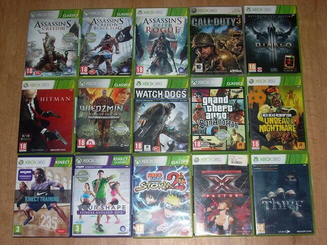 Gry na konsole XBox 360
