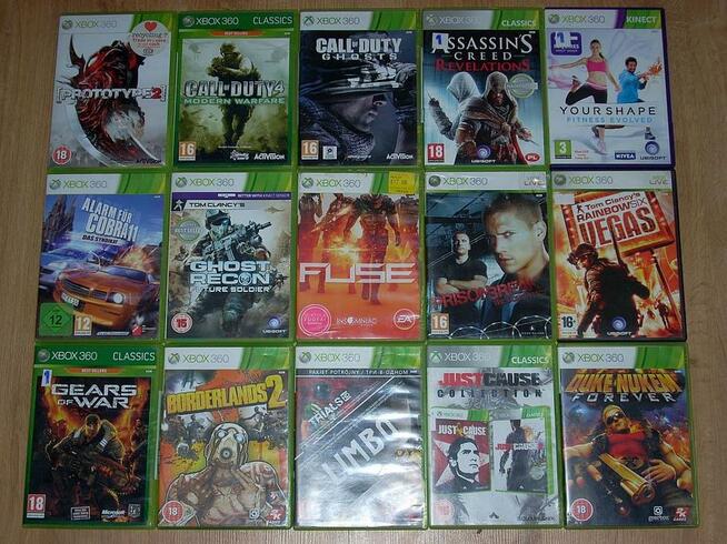Gry na konsole XBox 360
