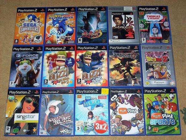 Gry na konsole Sony PlayStation 2