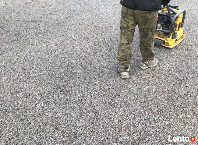 Tłuczeń Kruszywo Kamień Podjazd Ścieżka Parking Nadarzyn
