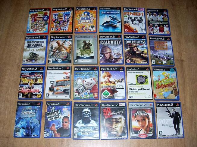 Gry na konsole Sony PlayStation 2