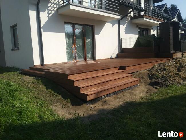 Tarasy drewniane/elewacje