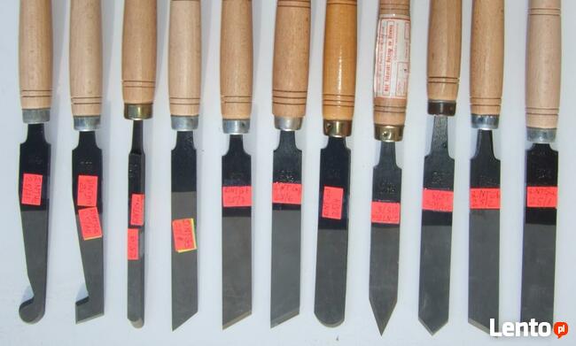 NÓŻ TOKARSKI RĘCZNY DO DREWNA TOCZENIA KRAJOWY DŁUTA 21 WIEL