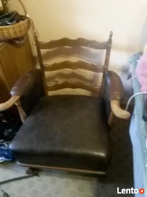 Sprzedam fotel drewniany stylowy