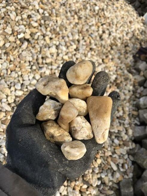 Otoczak Żółty Żwir Kamień Ogrodowy Imperium Kamieni Nadarzyn