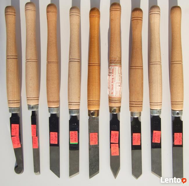 NÓŻ TOKARSKI RĘCZNY DO DREWNA TOCZENIA KRAJOWY DŁUTA 21 WIEL