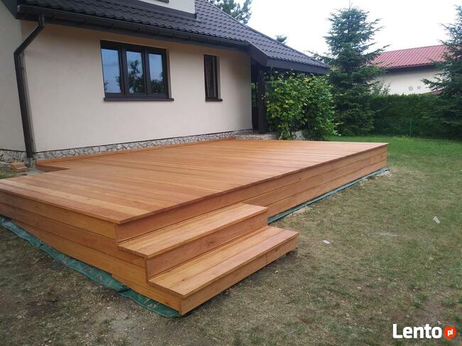 Tarasy drewniane/elewacje