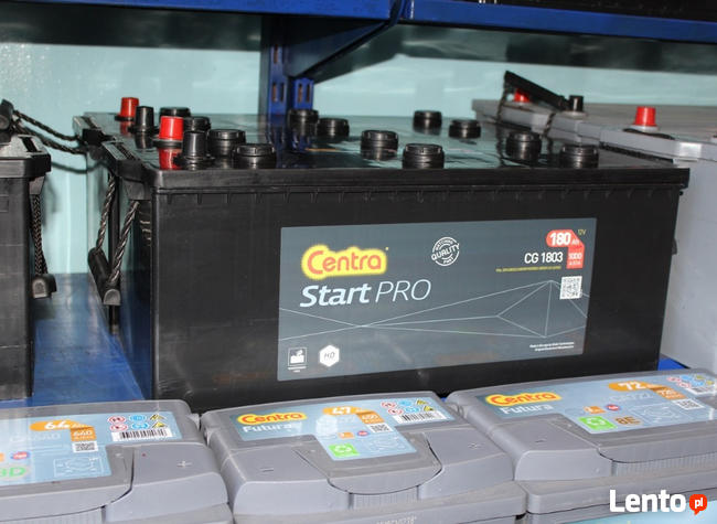 Akumulator 180Ah 1000A CENTRA START PRO MIŃSK nowy