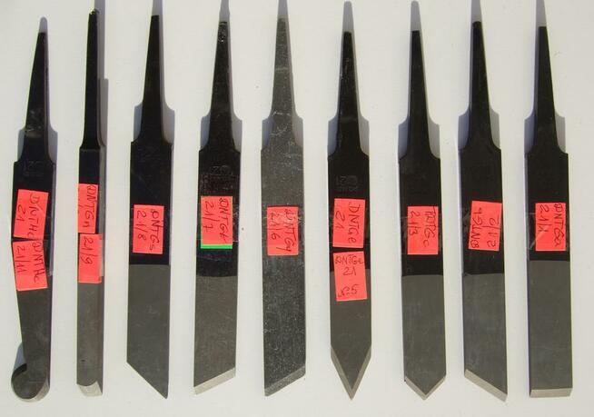 NÓŻ TOKARSKI RĘCZNY DO DREWNA TOCZENIA TRZONEK DŁUTA 15 WIEL