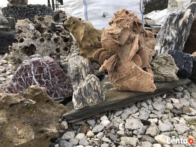 Kamień Akwariowy Ozdobny Naturalny Skałka do Akwarium Piasek