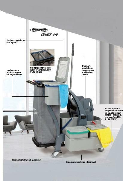 Wózek do sprzątania SPRINTUS CombiX