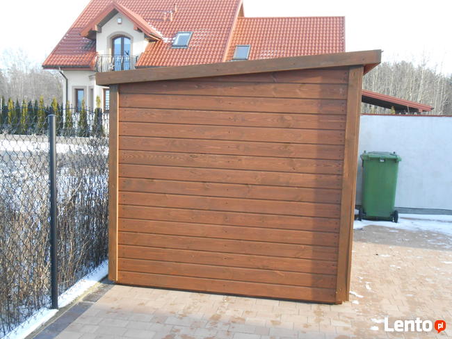 Drewutnia ze schowkiem 2 na 3 m