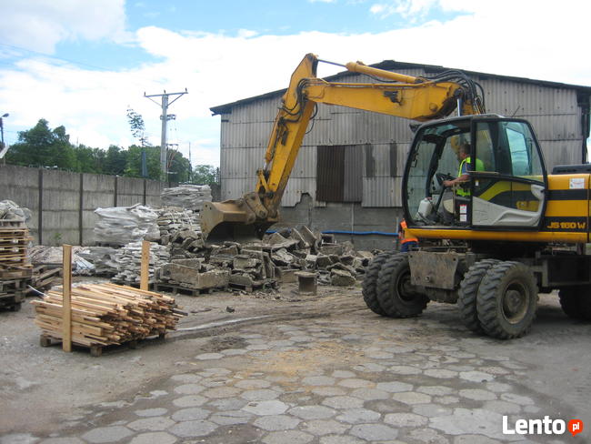 PRACE ZIEMNE, KOPARKA KOŁOWA, MINIKOPARKA, 200 PLN / godz.