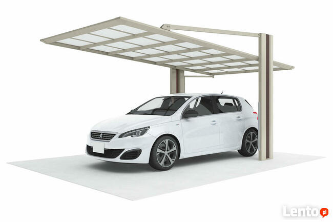 Wiata garażowa Aluminiowa MyPort 5,0x2,7,Carport, Wiata