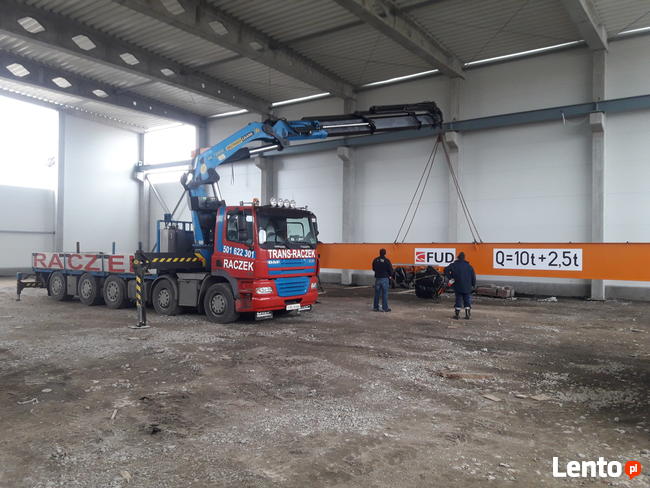 Usługi HDS do 15 t, TRANS-RACZEK, USŁUGI DŹWIGOWE