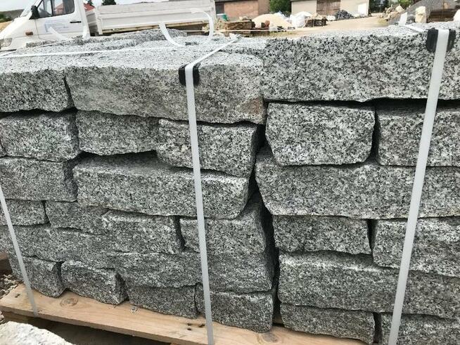 Granitowe Oporniki Krawężniki Obrzeża 40x20x10 Warszawa Łazy