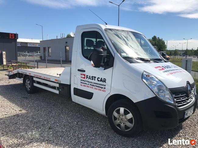 Wypożyczalnia, wynajem samochodów dostawczych LAWETA i Busy