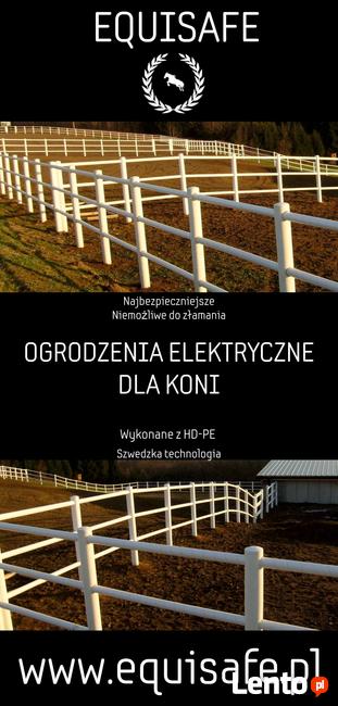 Equisafe - ogrodzenia elektryczne dla koni, hdpe, pastuch