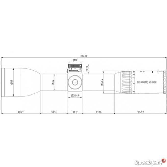 Luneta myśliwska Schmidt & Bender 2.5-10x50 Polar T96