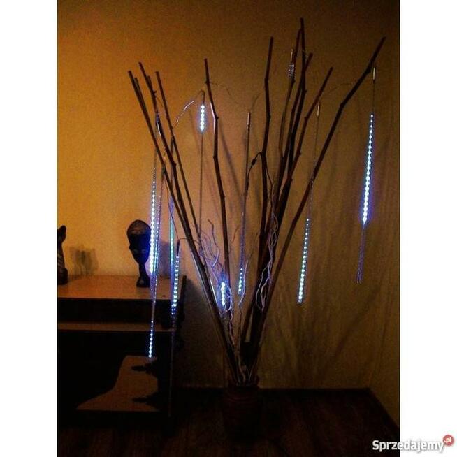 Meteorki na zewnątrz Profesjonalne i trwałe spadający śnieg