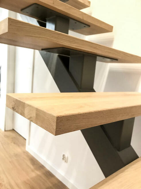 Nowoczesne schody wewnętrzne- loft- industrial NA ZAMÓWIENIE