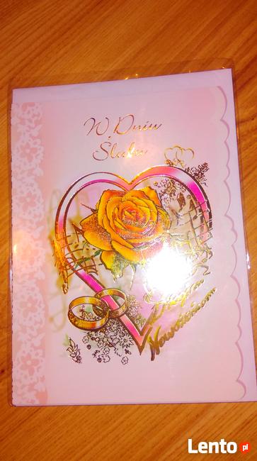 Kartki okolicznościowe do ślubu