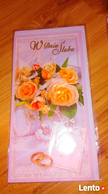 Kartki okolicznościowe do ślubu