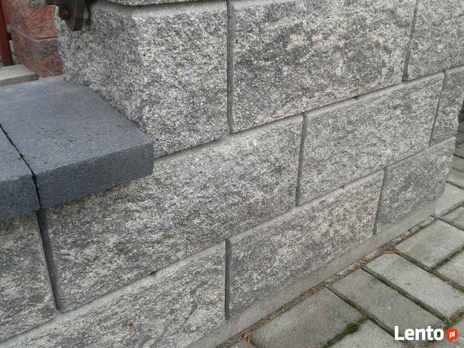 płot łupany ogrodzenia łupane Joniec pustaki łupane GORC