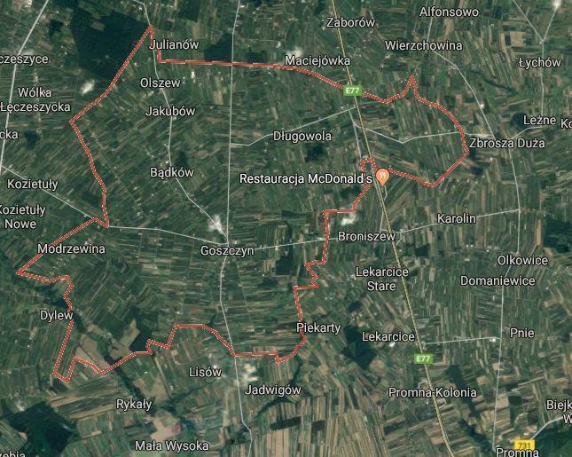 działka teren po żwirowni prawie 2h sprzedam pilnie GOSZCZYN
