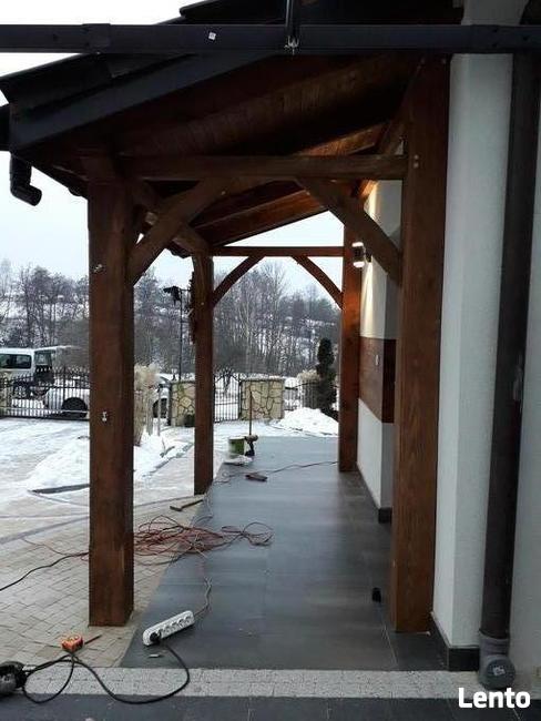 Zadaszenie nad drzwi, daszek, zadaszenia na taras