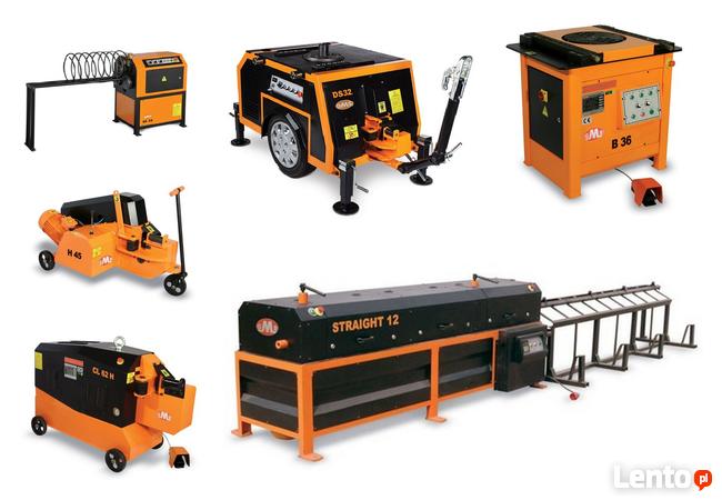 GIĘTARKA MECHANICZNA DO PRĘTÓW ZBROJENIOWYCH DRUTU GSM B 36