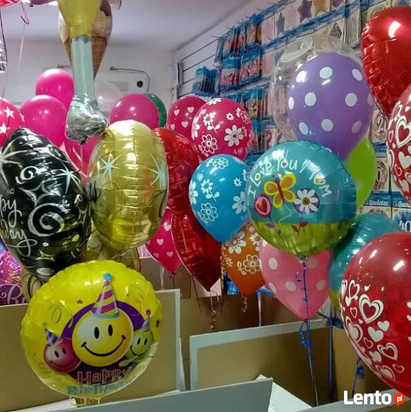 Sklep z balonami - ul. Cukrowa 1g - Balony z helem Balony