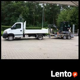 uslugi -koparka kołowa, koparko ładowarka ,minikoparka Konin