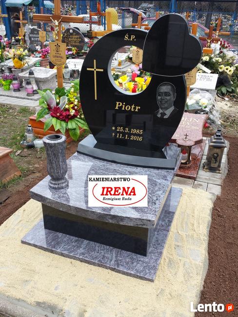 Nagrobki granitowe - Kamieniarstwo Irena Remigiusz Ruda