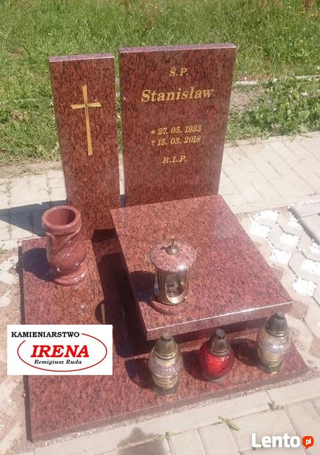 Nagrobki granitowe - Kamieniarstwo Irena Remigiusz Ruda
