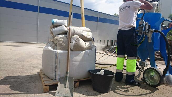 Piaskowanie konstrukcji stalowych hal siwnic cegły śląskie
