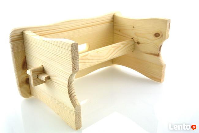 PRODUCENT Stołek taboret RYCZKA krzesełko zydel sosnowy HURT