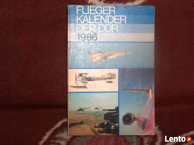 Książka Flieger Kalender DER DRR 1986 Stan BDB