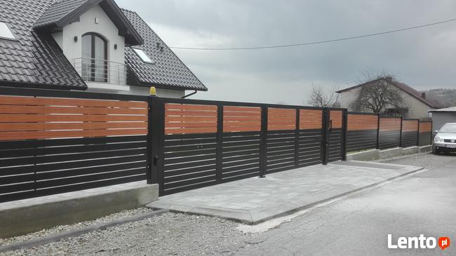 BORDER ogrodzenia palisadowe betonowe panelowe siatkowe