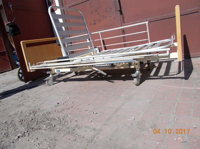 Łóżko rehabilitacyjne ortopedyczne 3-funkcyjne sterowane pil