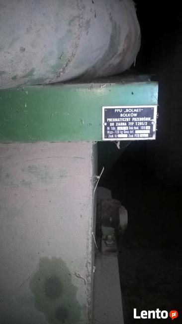 Pneumat. przenośnik do ziarna 90r,żmijka, dmuchawa Bolmet Bol