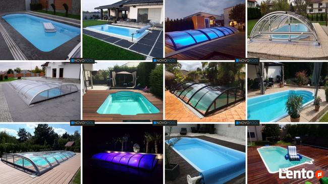 Zadaszenie BASENOWE SMART 1090x420x90 basenstudio.pl