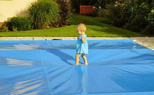 Basenowe przykrycie Zima 10x5m Zadaszenie basenstudio.pl