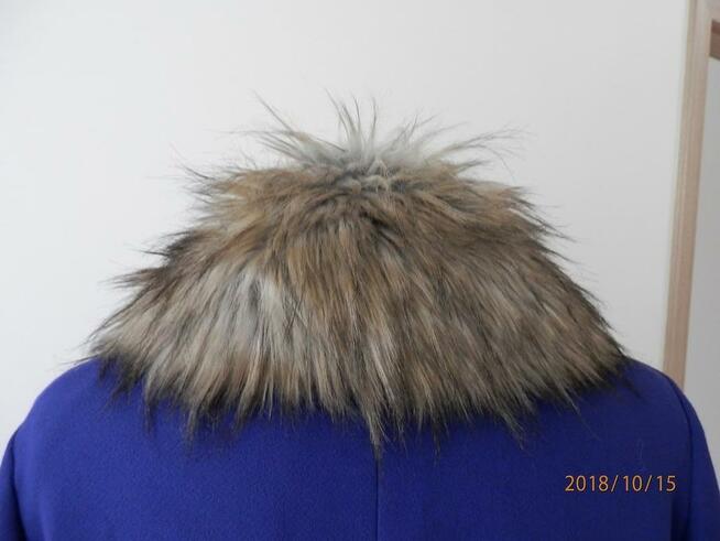 Kołnierz Futrzany Jenot Puszysty Okazały Etola Futerko