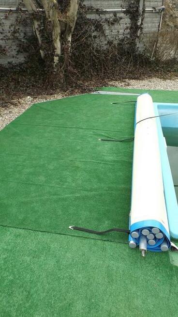 Basenowe przykrycie Zima 10x5m Zadaszenie basenstudio.pl